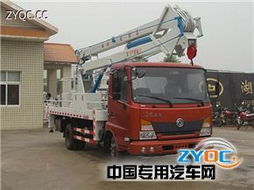 江特牌JDF5080JGKDFL型高空作業(yè)車與東風(fēng)天錦單橋底盤產(chǎn)品點評